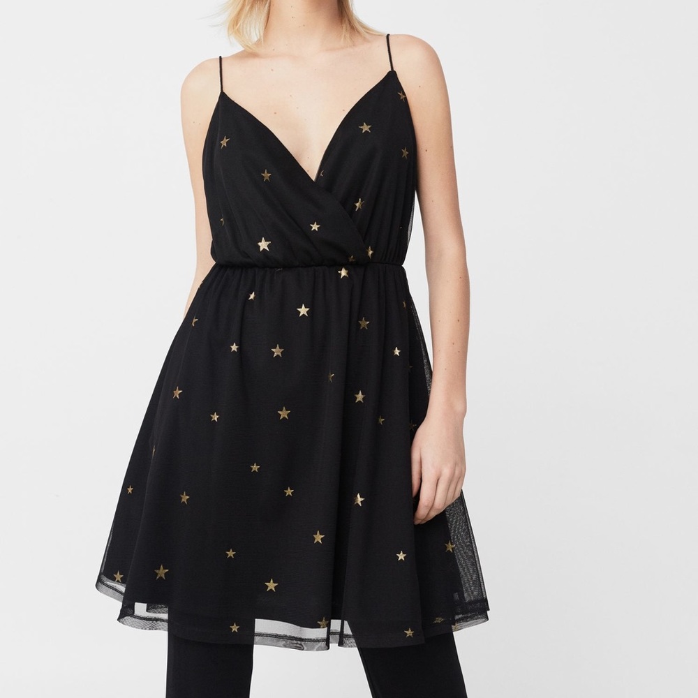 Mango Stars Tulle Dress